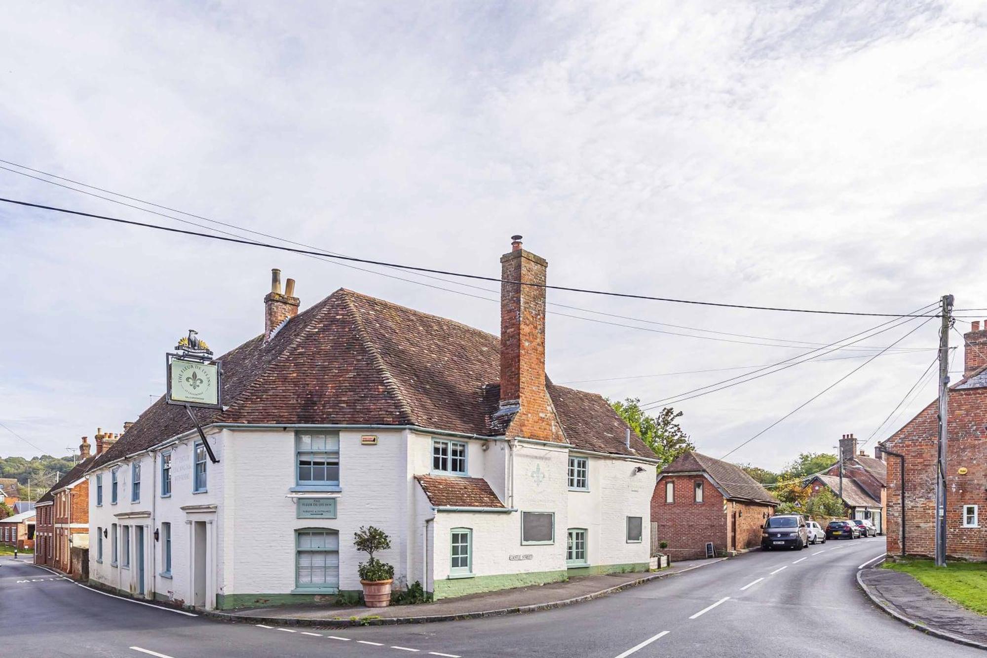 The Fleur De Lys Hotel Cranborne Exterior foto